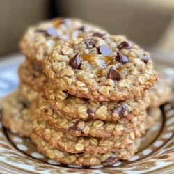- 1 cup rolled oats - 1 cup all-purpose flour - 1/2 cup brown sugar, packed - 1/2 cup unsalted butter, softened - 1/4 cup granulated sugar - 1/2 cup maple syrup These ingredients form the base of your cookies. Rolled oats give a nice chew. All-purpose flour provides structure. Brown sugar adds moisture and flavor. Granulated sugar balances sweetness. Unsalted butter brings richness, while maple syrup infuses a sweet, unique taste. - 1/2 cup chopped walnuts or pecans - 1/3 cup chocolate chips You can customize your cookies with these add-ins. Chopped walnuts or pecans add crunch and nuttiness. Chocolate chips bring a sweet surprise in every bite. Feel free to mix and match based on your taste. - 1/2 teaspoon baking soda - 1/4 teaspoon salt - 1/2 teaspoon ground cinnamon Baking soda helps the cookies rise. Salt enhances all flavors. Ground cinnamon gives warmth and depth. Each spice plays a role in creating a well-rounded cookie. - First, preheat your oven to 350°F (175°C). This step is key for even baking. - Next, prepare your baking sheet by lining it with parchment paper. This helps prevent sticking. - In a mixing bowl, start by creaming together the softened butter, brown sugar, and granulated sugar. Mix until it feels light and fluffy. - Now, add in one large egg and a teaspoon of vanilla extract. Mix until the egg is fully blended. - Then, stir in half a cup of maple syrup. Combine until the mixture is smooth and creamy. - In a separate bowl, mix one cup of rolled oats, one cup of all-purpose flour, half a teaspoon of baking soda, a quarter teaspoon of salt, and half a teaspoon of ground cinnamon. This mix adds flavor and texture. - Gradually add the dry mixture to the wet ingredients. Stir until everything is fully combined. If you want, fold in chopped nuts or chocolate chips at this stage. - Use a tablespoon to drop portions of dough onto your prepared baking sheet. Space them about 2 inches apart. - Bake your cookies in the preheated oven for 10 to 12 minutes. Look for golden edges. The centers may seem soft but will firm up as they cool. - After baking, let the cookies cool on the sheet for 5 minutes. Then, transfer them to a wire rack to cool completely. This way, they won't get soggy. To get the right texture, aim for a mix that is soft yet holds its shape. The butter should be softened, but not melted. This helps your cookies stay chewy in the center while crisping up nicely around the edges. Keep an eye on your baking time. If you like a firmer cookie, bake them a little longer. For softer cookies, take them out when the edges are golden but the centers look a bit underdone. They will firm up as they cool. To store your cookies, let them cool completely first. This keeps them from getting soggy. Place them in an airtight container at room temperature. They can stay fresh for about a week. If you want to keep them longer, consider freezing them. Just layer them between parchment paper in a freezer bag. They will last for up to three months this way. For a fun presentation, stack your cookies on a nice plate. You can drizzle some extra maple syrup on top for added flair. A sprinkle of sea salt enhances the flavor too. These cookies pair perfectly with a glass of cold milk or a warm cup of coffee. Enjoy them fresh out of the oven or a day later; they are always a treat! {{image_2}} You can easily change the flavor of your maple brown sugar oatmeal cookies. Adding dried fruits like raisins or cranberries brings a sweet and chewy twist. Chopped apples also work well for a fresh burst. If you want more crunch, try using different nuts. Walnuts or pecans add a rich flavor. Chocolate chips are another great addition. They melt and create gooey pockets in each bite. For those with dietary needs, you can make these cookies gluten-free. Just swap all-purpose flour for gluten-free flour. Make sure to check the labels to ensure they fit your diet. If you want a vegan option, replace the egg with a flax egg. Mix one tablespoon of ground flaxseed with three tablespoons of water. Let it sit for a few minutes to thicken. Also, use maple syrup instead of butter for a dairy-free treat. You can adapt these cookies for the holidays. Add spices like nutmeg or ginger for a warm flavor. During fall, try adding pumpkin spice for a festive touch. In winter, a hint of peppermint can give a refreshing kick. You can also decorate with colored sugar or festive sprinkles for celebrations. These twists make your cookies fun and perfect for sharing with friends and family. Each cookie has about 120 calories. This number can vary slightly based on the size of your cookies and the ingredients you choose. It's easy to enjoy these cookies without feeling too guilty! These cookies provide a good balance of macronutrients: - Fats: About 5 grams per cookie, mainly from the butter and nuts. - Carbohydrates: Roughly 18 grams per cookie, coming from oats and sugars. - Proteins: Around 2 grams per cookie, thanks to the egg and nuts. Oats are a star ingredient in these cookies. They are rich in fiber, which helps with digestion. They can also keep you feeling full longer. The nuts add healthy fats and protein, making these cookies not just tasty but also a bit nutritious. Plus, the maple syrup offers a natural sweetener, giving you some antioxidants. Enjoying these cookies can be a treat that feels good! Store your cookies in an airtight container. This keeps them soft and fresh. You can use a glass jar or a plastic container. Place a piece of parchment paper between layers if stacking. For best results, keep them in a cool, dry place. Cookies can last up to one week this way. Yes, you can freeze the dough! Shape it into balls and place them on a baking sheet. Freeze until solid, then transfer to a freezer bag. This way, you can bake fresh cookies anytime. The dough lasts up to three months in the freezer. Just remember to thaw it in the fridge before baking. If you don't have maple syrup, you can use honey or agave nectar. Both will give sweetness and moisture. You can also try brown sugar mixed with a bit of water. Adjust the quantity to maintain the right texture in your cookies. These cookies stay fresh for about a week at room temperature. If you want them to last longer, consider freezing them. They can last for up to three months when frozen. Just remember to store them properly to keep them fresh. Yes, you can make these cookies without nuts. Simply leave them out of the recipe. This adjustment keeps the cookies tasty and safe for those with nut allergies. You can also add more chocolate chips or dried fruits as a fun twist. In this blog post, we explored how to make delicious maple brown sugar oatmeal cookies. We covered essential ingredients like oats and butter, along with optional add-ins to enhance flavor. The step-by-step guide simplified the baking process, ensuring tasty results every time. We also discussed tips for perfecting your cookies, creative variations, and important nutritional information. Baking can be fun, and these cookies can fit any occasion or diet! Enjoy your baking adventure!