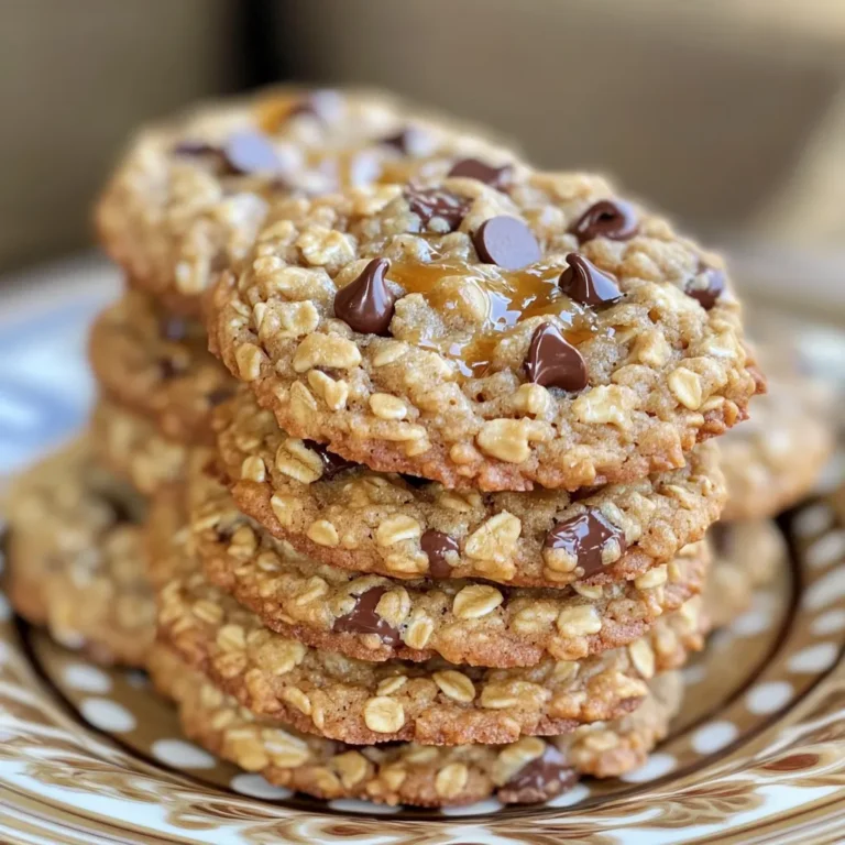 - 1 cup rolled oats - 1 cup all-purpose flour - 1/2 cup brown sugar, packed - 1/2 cup unsalted butter, softened - 1/4 cup granulated sugar - 1/2 cup maple syrup These ingredients form the base of your cookies. Rolled oats give a nice chew. All-purpose flour provides structure. Brown sugar adds moisture and flavor. Granulated sugar balances sweetness. Unsalted butter brings richness, while maple syrup infuses a sweet, unique taste. - 1/2 cup chopped walnuts or pecans - 1/3 cup chocolate chips You can customize your cookies with these add-ins. Chopped walnuts or pecans add crunch and nuttiness. Chocolate chips bring a sweet surprise in every bite. Feel free to mix and match based on your taste. - 1/2 teaspoon baking soda - 1/4 teaspoon salt - 1/2 teaspoon ground cinnamon Baking soda helps the cookies rise. Salt enhances all flavors. Ground cinnamon gives warmth and depth. Each spice plays a role in creating a well-rounded cookie. - First, preheat your oven to 350°F (175°C). This step is key for even baking. - Next, prepare your baking sheet by lining it with parchment paper. This helps prevent sticking. - In a mixing bowl, start by creaming together the softened butter, brown sugar, and granulated sugar. Mix until it feels light and fluffy. - Now, add in one large egg and a teaspoon of vanilla extract. Mix until the egg is fully blended. - Then, stir in half a cup of maple syrup. Combine until the mixture is smooth and creamy. - In a separate bowl, mix one cup of rolled oats, one cup of all-purpose flour, half a teaspoon of baking soda, a quarter teaspoon of salt, and half a teaspoon of ground cinnamon. This mix adds flavor and texture. - Gradually add the dry mixture to the wet ingredients. Stir until everything is fully combined. If you want, fold in chopped nuts or chocolate chips at this stage. - Use a tablespoon to drop portions of dough onto your prepared baking sheet. Space them about 2 inches apart. - Bake your cookies in the preheated oven for 10 to 12 minutes. Look for golden edges. The centers may seem soft but will firm up as they cool. - After baking, let the cookies cool on the sheet for 5 minutes. Then, transfer them to a wire rack to cool completely. This way, they won't get soggy. To get the right texture, aim for a mix that is soft yet holds its shape. The butter should be softened, but not melted. This helps your cookies stay chewy in the center while crisping up nicely around the edges. Keep an eye on your baking time. If you like a firmer cookie, bake them a little longer. For softer cookies, take them out when the edges are golden but the centers look a bit underdone. They will firm up as they cool. To store your cookies, let them cool completely first. This keeps them from getting soggy. Place them in an airtight container at room temperature. They can stay fresh for about a week. If you want to keep them longer, consider freezing them. Just layer them between parchment paper in a freezer bag. They will last for up to three months this way. For a fun presentation, stack your cookies on a nice plate. You can drizzle some extra maple syrup on top for added flair. A sprinkle of sea salt enhances the flavor too. These cookies pair perfectly with a glass of cold milk or a warm cup of coffee. Enjoy them fresh out of the oven or a day later; they are always a treat! {{image_2}} You can easily change the flavor of your maple brown sugar oatmeal cookies. Adding dried fruits like raisins or cranberries brings a sweet and chewy twist. Chopped apples also work well for a fresh burst. If you want more crunch, try using different nuts. Walnuts or pecans add a rich flavor. Chocolate chips are another great addition. They melt and create gooey pockets in each bite. For those with dietary needs, you can make these cookies gluten-free. Just swap all-purpose flour for gluten-free flour. Make sure to check the labels to ensure they fit your diet. If you want a vegan option, replace the egg with a flax egg. Mix one tablespoon of ground flaxseed with three tablespoons of water. Let it sit for a few minutes to thicken. Also, use maple syrup instead of butter for a dairy-free treat. You can adapt these cookies for the holidays. Add spices like nutmeg or ginger for a warm flavor. During fall, try adding pumpkin spice for a festive touch. In winter, a hint of peppermint can give a refreshing kick. You can also decorate with colored sugar or festive sprinkles for celebrations. These twists make your cookies fun and perfect for sharing with friends and family. Each cookie has about 120 calories. This number can vary slightly based on the size of your cookies and the ingredients you choose. It's easy to enjoy these cookies without feeling too guilty! These cookies provide a good balance of macronutrients: - Fats: About 5 grams per cookie, mainly from the butter and nuts. - Carbohydrates: Roughly 18 grams per cookie, coming from oats and sugars. - Proteins: Around 2 grams per cookie, thanks to the egg and nuts. Oats are a star ingredient in these cookies. They are rich in fiber, which helps with digestion. They can also keep you feeling full longer. The nuts add healthy fats and protein, making these cookies not just tasty but also a bit nutritious. Plus, the maple syrup offers a natural sweetener, giving you some antioxidants. Enjoying these cookies can be a treat that feels good! Store your cookies in an airtight container. This keeps them soft and fresh. You can use a glass jar or a plastic container. Place a piece of parchment paper between layers if stacking. For best results, keep them in a cool, dry place. Cookies can last up to one week this way. Yes, you can freeze the dough! Shape it into balls and place them on a baking sheet. Freeze until solid, then transfer to a freezer bag. This way, you can bake fresh cookies anytime. The dough lasts up to three months in the freezer. Just remember to thaw it in the fridge before baking. If you don't have maple syrup, you can use honey or agave nectar. Both will give sweetness and moisture. You can also try brown sugar mixed with a bit of water. Adjust the quantity to maintain the right texture in your cookies. These cookies stay fresh for about a week at room temperature. If you want them to last longer, consider freezing them. They can last for up to three months when frozen. Just remember to store them properly to keep them fresh. Yes, you can make these cookies without nuts. Simply leave them out of the recipe. This adjustment keeps the cookies tasty and safe for those with nut allergies. You can also add more chocolate chips or dried fruits as a fun twist. In this blog post, we explored how to make delicious maple brown sugar oatmeal cookies. We covered essential ingredients like oats and butter, along with optional add-ins to enhance flavor. The step-by-step guide simplified the baking process, ensuring tasty results every time. We also discussed tips for perfecting your cookies, creative variations, and important nutritional information. Baking can be fun, and these cookies can fit any occasion or diet! Enjoy your baking adventure!
