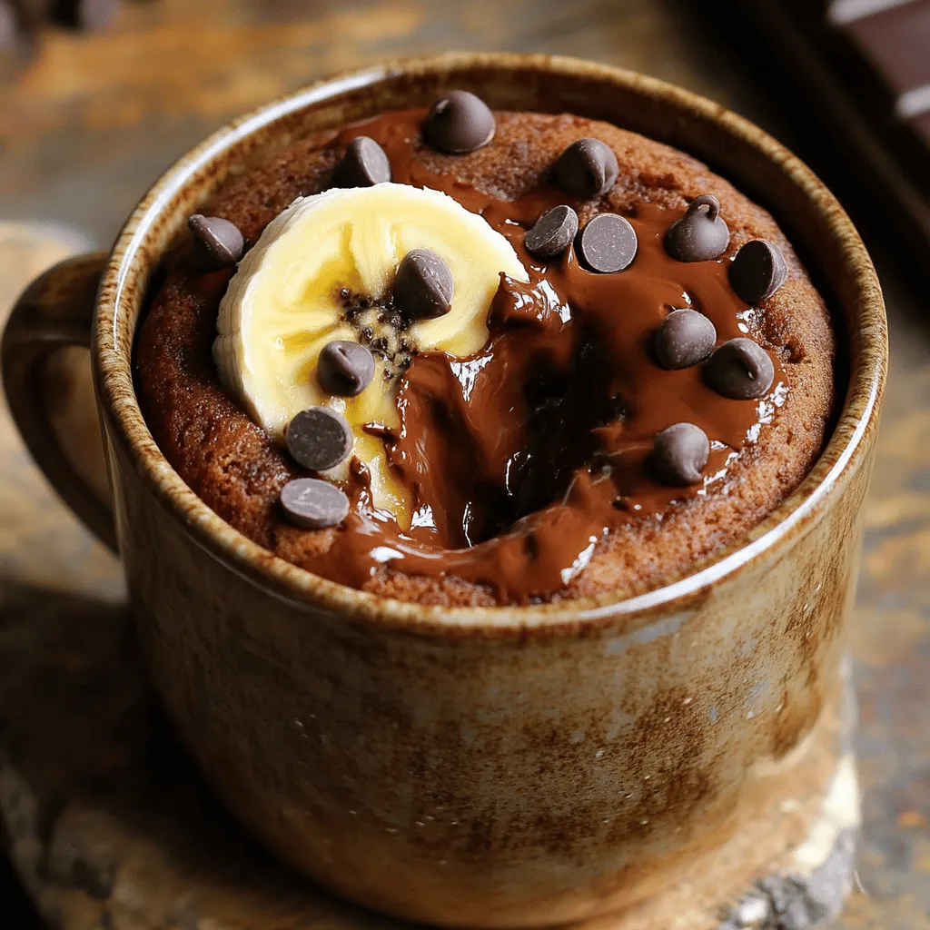 To make a Chocolate Chip Protein Mug Cake, you need some simple ingredients. Here’s what to gather: - 1 scoop chocolate protein powder - 2 tablespoons almond flour - 1 tablespoon unsweetened cocoa powder - 1/2 teaspoon baking powder - 1 tablespoon maple syrup or honey - 1/4 cup almond milk (or milk of choice) - 1 tablespoon mini chocolate chips - Pinch of salt - Optional toppings: banana slices, nut butter Each ingredient plays a key role. The chocolate protein powder gives the cake its rich flavor and boosts protein. Almond flour adds a nutty taste and keeps the cake moist. Unsweetened cocoa powder enhances the chocolate flavor without adding sugar. Baking powder helps the cake rise and become fluffy. Maple syrup or honey sweetens the cake naturally. Almond milk binds everything together and adds creaminess. Mini chocolate chips bring extra sweetness and melt beautifully. A pinch of salt balances the flavors. Feel free to top your cake with banana slices or nut butter for a tasty twist. These toppings add creaminess and healthy fats, making the cake more filling. Enjoy the process of making this quick and easy treat! First, grab a microwave-safe mug. In the mug, combine these dry ingredients: - 1 scoop chocolate protein powder - 2 tablespoons almond flour - 1 tablespoon unsweetened cocoa powder - 1/2 teaspoon baking powder - A pinch of salt Mix these well. Make sure there are no clumps. This step sets a good base for your cake. Next, it’s time to add the wet ingredients. Pour in: - 1 tablespoon maple syrup or honey - 1/4 cup almond milk (or any milk you like) Stir this mixture until it forms a smooth batter. It should be lump-free and creamy. This part is key to a light and fluffy cake. Now, gently fold in 1 tablespoon mini chocolate chips. If you want, save a few for later. Then, microwave the mug on high for 60-90 seconds. Start with 60 seconds. Check if the cake has risen and feels firm but is still a bit gooey in the middle. Once done, carefully take the mug out. It will be hot! You can add more chocolate chips or some banana slices on top for extra taste. Let it cool for one minute before diving in. Enjoy your warm, protein-packed mug cake right from the mug! To get that perfect gooeyness, microwave your mug cake for just 60 to 90 seconds. Start with 60 seconds and check it. The cake should rise and feel firm on the outside but still soft in the middle. If you overcook it, the cake can become dry. You can make your mug cake even better with toppings. Try adding a few banana slices or a spoonful of nut butter on top. These add sweetness and creaminess. You can also sprinkle extra mini chocolate chips for more chocolatey goodness. Mix your dry ingredients well before adding wet ones. This helps avoid clumps in your batter. Be careful not to fill your mug all the way to the top. Leave some space for it to rise as it cooks. If you don’t, your cake might overflow in the microwave. {{image_2}} You can switch up the flavor of your mug cake easily. Use different protein powders like vanilla or peanut butter. Each will give a new twist. You can also add flavor boosters. A pinch of cinnamon adds warmth, while a splash of vanilla extract brings sweetness. Want a fruity touch? Toss in a few berries or banana slices. These small changes can make your cake feel new and exciting. If you want to make this recipe gluten-free, just swap the almond flour for oat flour. It works well and keeps the cake soft. For a vegan version, use maple syrup and plant-based milk. Choose a vegan protein powder too. These swaps help everyone enjoy this treat without worry. If you want to share, it’s easy to double the recipe. Just mix the ingredients in a larger mug or bowl. Divide the batter into two mugs. Then microwave each for about 90 seconds. This way, you can enjoy your cake with a friend or save one for later. Perfect for meal prep! Enjoy your chocolate chip protein mug cake right after cooking. It tastes best warm and gooey. If you wait, the texture may change. The cake can become a bit dense. For a fresh taste, serve it hot from the microwave. If you have leftovers, reheat carefully. Place the mug cake in the microwave. Heat it for 15 to 30 seconds. Check the texture after each interval. You want it warm, not hot. Overheating can make it dry. Store any leftover cake in the fridge. It stays fresh for about two days. If you use almond flour, keep it in a cool, dry place. Check the date on your protein powder for freshness. Avoid using expired ingredients for the best taste. Yes, you can use other protein powders. Each type has a unique taste and texture. For example, whey protein gives a lighter texture, while plant-based protein may be denser. If you use vanilla powder, it can change the flavor. Adjust the sweetness if needed. Always taste the batter to see if it needs more sweetener. If you lack almond flour, you can use other flours. Oat flour is a good choice for a nut-free option. You can also try all-purpose flour, but it may change the cake's protein content. Use coconut flour, but reduce the amount; it absorbs more liquid. Just remember, different flours will alter the taste and texture. This mug cake is flexible for many diets. You can use sugar-free syrup for lower calories. Substituting almond milk with a low-calorie milk helps too. One serving has about 20 grams of protein, depending on the powder. You can also add bananas for extra fiber. Adjust the ingredients based on your diet goals for a tasty treat. This recipe is easy and fun to make. We covered all the needed ingredients, step-by-step instructions, helpful tips, and even variations to keep it fresh. You can enjoy it right away or store it for later. Don't forget the toppings for extra yum! With these insights, you can create a tasty treat that fits your needs. Now, get cooking and enjoy your delicious creation!