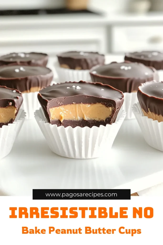 Indulge in the ultimate no-bake treat with these homemade chocolate peanut butter cups! Made with creamy peanut butter, rich dark chocolate, and a hint of honey, these cups are easy to make and perfect for satisfying your sweet tooth. Discover the step-by-step recipe that will have you enjoying these delicious bites in no time. Click through now to explore this mouthwatering recipe! #ChocolatePeanutButterCups #NoBakeTreats #DessertRecipes #SweetToothDelight