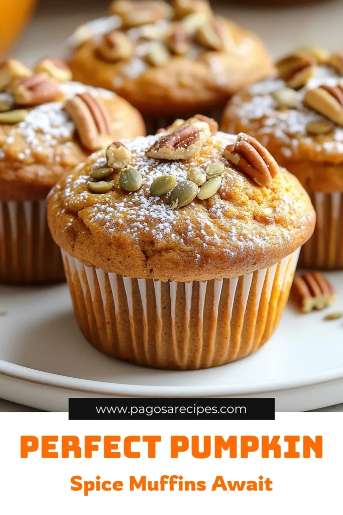 Indulge in the ultimate autumn treat with these delightful Pumpkin Spice Muffins! Perfectly spiced and moist, these easy-to-make muffins combine pumpkin puree, warm spices, and optional nuts for a cozy flavor that will brighten your fall mornings. Want to impress your friends and family? Click through for this simple recipe and tips for serving! #PumpkinSpiceMuffins #FallBaking #PumpkinRecipes #MuffinLove