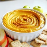 To make this rich and creamy pumpkin cheesecake dip, you need a few key items: - 1 (8 oz) package cream cheese, softened - 1 cup canned pumpkin puree - 1/2 cup powdered sugar - 1 teaspoon vanilla extract - 1 teaspoon ground cinnamon - 1/2 teaspoon ground nutmeg - 1/4 teaspoon ground ginger - 1/4 teaspoon salt - 1 (8 oz) tub of whipped topping These ingredients create a smooth base that balances sweetness and spice. You can add more flavor with these optional ingredients: - A splash of maple syrup for extra sweetness - Chopped pecans for a crunchy texture - A dash of allspice for warmth These options can make your dip even more special. When serving this dip, you have fun choices for dippers: - Graham crackers for a sweet crunch - Apple slices for a fresh bite - Pretzels for a salty twist Each option adds a different taste and texture to your dip experience. To start, gather your ingredients. You need softened cream cheese and canned pumpkin puree. Place both in a mixing bowl. Use a hand mixer or stand mixer to blend them. Mix until the mixture is smooth and creamy. This step is key for a rich base. Next, add powdered sugar gradually. Mix well until it is fully combined. Then, add vanilla extract, ground cinnamon, nutmeg, ginger, and salt. Stir until these flavors blend into the mixture. This combo makes your dip taste like fall in every bite. Be sure to taste it! You can adjust sweetness or spice levels if needed. The last step is to fold in the whipped topping. Do this gently to keep it light and fluffy. This folding is crucial for a creamy texture. Once combined, transfer the dip to a serving bowl. Creating a swirl pattern on top is a fun touch. Then, cover and chill for at least 30 minutes. This helps the flavors mix and enhances the dip's taste. You can make this dip a day ahead. Mix the cream cheese and pumpkin as stated. Cover the bowl with plastic wrap and chill. This allows the flavors to deepen. You can serve it cold right from the fridge. Taste your dip before serving. If you want it sweeter, add more powdered sugar. For extra spice, mix in more cinnamon or nutmeg. The goal is to create a taste that you love. Feel free to adjust until it’s just right for you. This dip is perfect for any gathering. Serve it at parties with graham crackers or apple slices. For a fun twist, use pretzels for a salty-sweet combo. You can also portion it into small cups for easy serving. It's great for fall celebrations or cozy nights in. {{image_2}} You can enjoy this dip while staying gluten-free. Use gluten-free graham crackers instead of regular ones. You can also dip apple slices or pretzels that are gluten-free. These options let everyone savor the rich taste without worry. Want to switch things up? Add chocolate or caramel to your dip. For chocolate, mix in some cocoa powder or melted chocolate. For caramel, drizzle some on top before serving. This creates a sweet twist and enhances the dip’s flavor. You can make a vegan version too! Replace cream cheese with vegan cream cheese. Use coconut whipped cream instead of regular whipped topping. This way, you keep the creamy texture and rich taste while making it plant-based. To keep your pumpkin cheesecake dip fresh, store it in an airtight container. Make sure to cover it tightly. This way, it won’t absorb any odors from your fridge. Always use a clean spoon to avoid contamination. If you have a lot left, divide it into smaller portions. This helps you grab just what you need later. When stored properly, pumpkin cheesecake dip lasts about 3 to 5 days in the fridge. If you notice any changes in texture or smell, it’s best to toss it. Always give it a taste before serving again. If it tastes good, then it’s probably fine! Yes, you can freeze pumpkin cheesecake dip, but it may change in texture. To freeze, place it in a freezer-safe container. Leave some space at the top for expansion. It can last up to 2 months in the freezer. When you’re ready to eat it, move it to the fridge to thaw overnight. Give it a good stir before serving to help regain its creamy texture. Yes, you can use fresh pumpkin. First, cook the pumpkin until soft. Then, blend it into a smooth puree. This gives a fresh taste. However, canned pumpkin is easier and quicker. It’s also more consistent in flavor and texture. If you don’t have whipped topping, you can use heavy cream. Just whip it until it’s fluffy. You can also use Greek yogurt. It adds a nice tangy flavor. Cream cheese alone can work too, but the dip will be denser. To make this dip healthier, you can reduce the sugar. Try using honey or maple syrup instead. You can also substitute low-fat cream cheese. Adding Greek yogurt will boost protein. Lastly, serve it with fresh fruits instead of sugary snacks. This post covered everything you need for a tasty pumpkin cheesecake dip. We explored essential and optional ingredients, so you can personalize the recipe. You learned step-by-step how to make it creamy and flavorful. I shared tips for making it in advance and perfecting the taste. You can even find great variations, including gluten-free and vegan options. Finally, I provided storage tips to keep your dip fresh. Enjoy making this dip for any event!