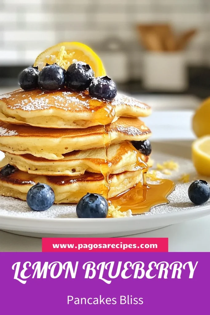 Indulge in the delightful taste of Lemon Blueberry Ricotta Pancakes, an irresistible blueberry pancake variation that elevates your breakfast! This fluffy ricotta pancakes recipe combines creamy ricotta, fresh blueberries, and zesty lemon for a perfect morning treat. Ideal for a weekend brunch or a special occasion. Try these lemon pancakes with ricotta today and savor the flavor! Save this recipe for later! #LemonBlueberryPancakes #RicottaPancakes #FluffyBlueberryPancakes #BrunchRecipes