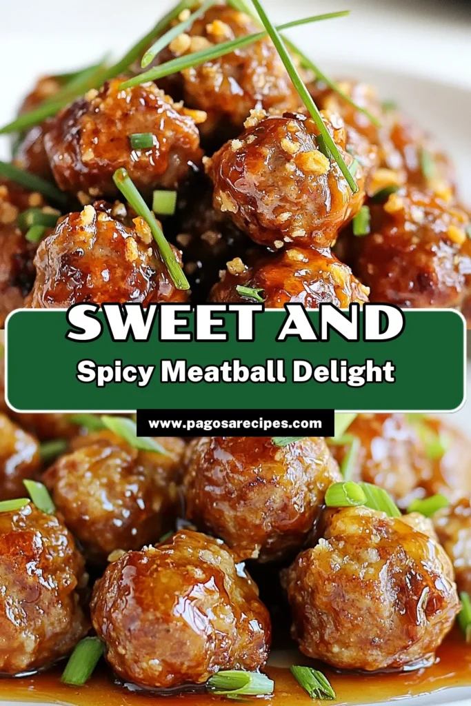 Discover the deliciousness of Honey Sriracha Meatballs with this easy meatball recipe! These glazed meatballs are bursting with flavor, thanks to a spicy honey sauce that takes them to the next level. Perfect for weeknight dinners or gatherings, serve these ground beef meatballs as an appetizer or main course. Try this simple recipe today and elevate your meal! Don’t forget to save for later! #HoneySrirachaMeatballs #GlazedMeatballsRecipe #EasyMeatballRecipe #SpicyHoneySauce