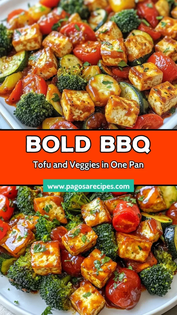 Looking for a delicious and easy meal? Try this Sheet Pan BBQ Tofu & Veggies recipe! Perfect for anyone seeking vegan BBQ recipes, this dish combines crispy, healthy tofu with vibrant roasted vegetables. It’s an ideal choice for quick weeknight dinners and packed with flavor. Enjoy making this healthy tofu dish that’s simple to prep and clean up! Click to save this recipe and elevate your meal prep! #SheetPanBBQTofu #VeganBBQRecipes #HealthyTofuDishes #EasyVegetableRecipes
