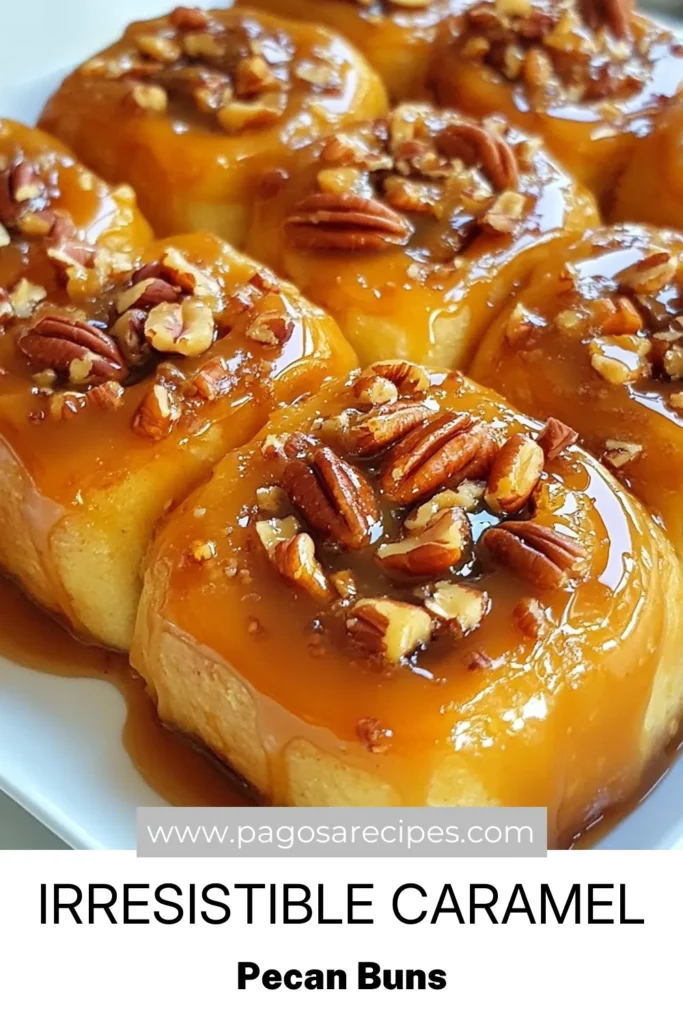 Indulge in the deliciousness of caramel pecan sticky buns with this easy homemade sticky buns recipe! Perfect for breakfast, these irresistible breakfast sticky buns are topped with a rich caramel and pecan mixture that will tantalize your taste buds. Discover how to make sticky buns from scratch and impress your family and friends. Save this recipe for your next brunch or special occasion! #StickyBuns #CaramelPecan #BreakfastIdeas #BakingRecipe