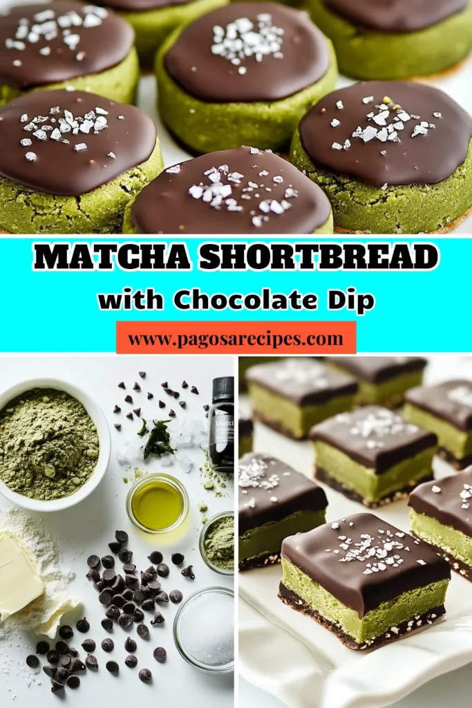 Indulge in these delicious chocolate dipped matcha shortbread cookies! This easy matcha cookie recipe combines rich, buttery flavor with the unique taste of matcha. Perfect for a homemade treat, these chocolate covered cookies are not only simple to make but delightful to share. Elevate your dessert game and impress your guests! Don't forget to save this recipe for your next baking session! #ChocolateDippedMatchaShortbread #EasyShortbreadCookies #MatchaCookieRecipe #HomemadeMatchaTreats
