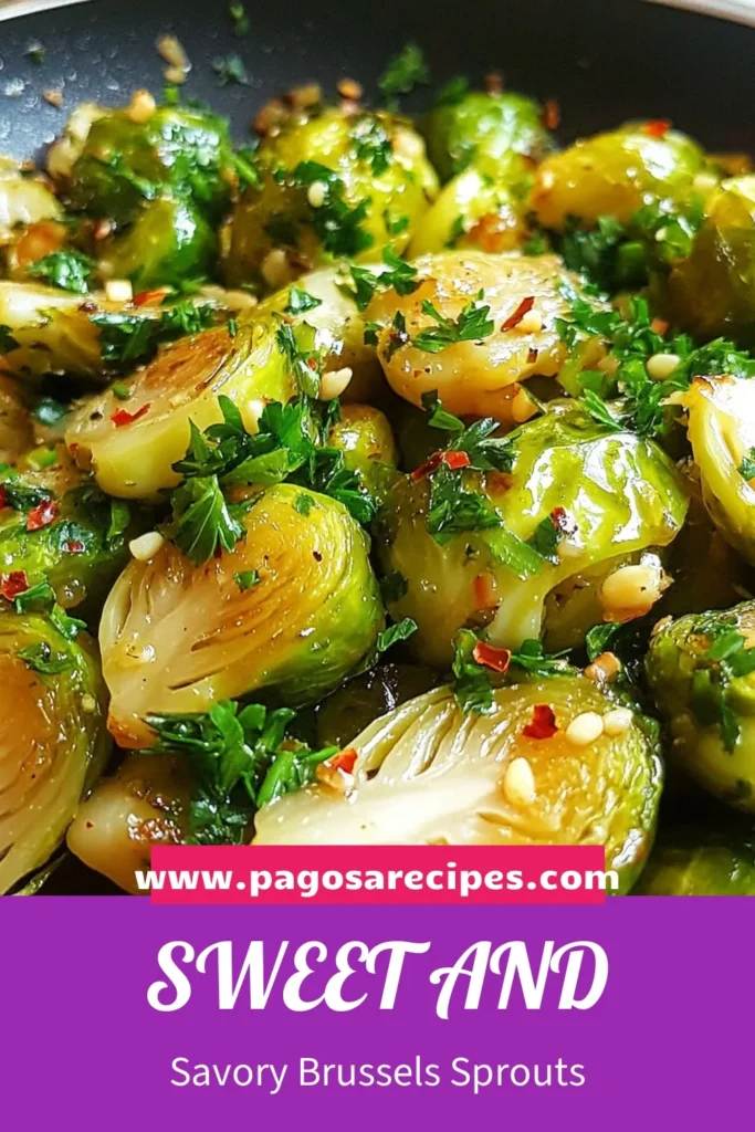 Discover the delicious Honey Garlic Brussels Sprouts Skillet! This easy Brussels sprouts with honey recipe is perfect for a flavorful vegetable side dish. Combining the sweetness of honey with savory garlic and a splash of balsamic vinegar, these skillet Brussels sprouts are sure to impress. Ready in just 25 minutes, elevate your meals today! Save this Honey Garlic Vegetable Side Dish for your next dinner! #BrusselsSprouts #HealthyRecipes #HoneyGarlic #EasySideDish