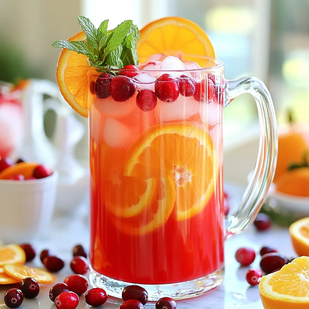 Cranberry Orange Punch Refreshing and Simple Recipe