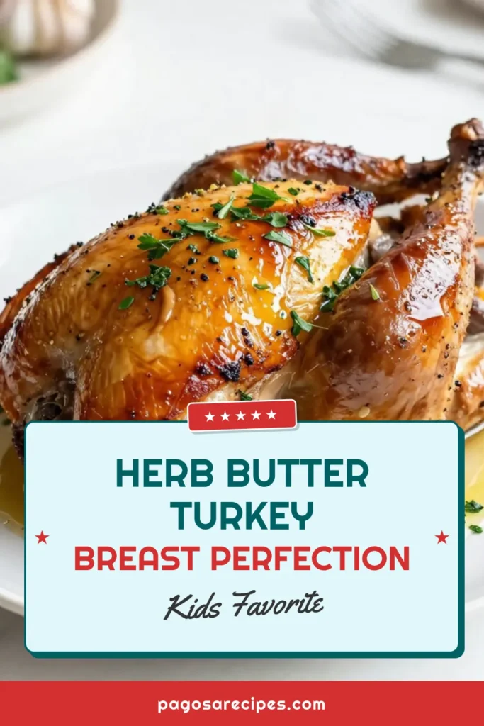 Discover how to create the perfect herb butter roasted turkey breast with our easy turkey breast recipe. This roasted turkey breast with herbs is not only flavorful, but it's also juicy and succulent. Follow our step-by-step cooking instructions for a delicious turkey breast roast that will impress your guests. Perfect for holidays or special occasions! Save this recipe for a truly delightful meal. #TurkeyBreastRecipe #HerbButterTurkey #JuicyTurkey #HolidayCooking