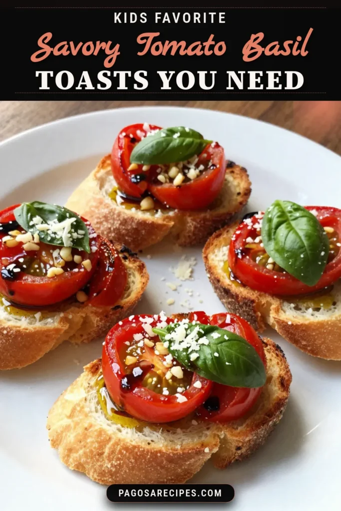 Indulge in this easy roasted tomato basil bruschetta, the perfect cherry tomato appetizer recipe to impress your guests! With a delicious combination of oven-roasted tomatoes, fresh basil, and toasted baguette, this Italian bruschetta with basil is a must-try. Perfect for gatherings, this easy bruschetta topping will elevate any occasion. Save this recipe for a delightful treat! #Bruschetta #CherryTomato #ItalianAppetizer #EasyRecipes