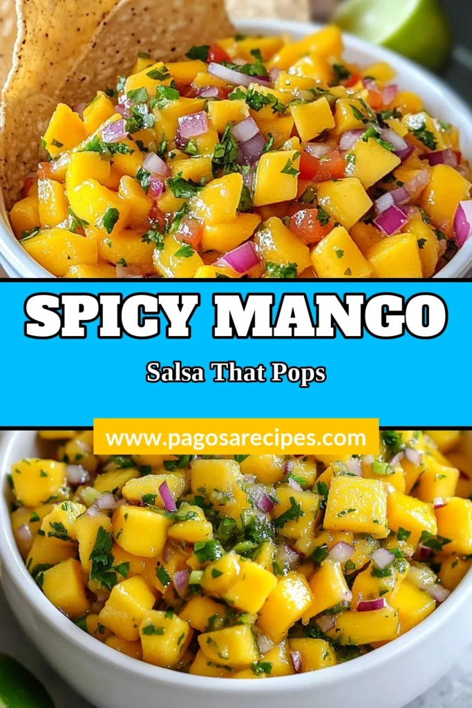 Elevate your snacking with this delicious spicy mango habanero salsa! This homemade spicy salsa is perfect for any occasion, boasting a fiery flavor with the sweetness of fresh mango. Our easy mango salsa recipe combines ripe mangos, zesty habanero peppers, and a burst of lime. Serve it as a habanero salsa dip with chips for a crowd-pleasing treat. Try it today and let the flavors dance on your palate! Save this recipe! #SpicyMangoHabaneroSalsa #MangoSalsaRecipe #HomemadeSalsa #SalsaDip